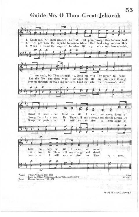 African Methodist Episcopal Church Hymnal page 55