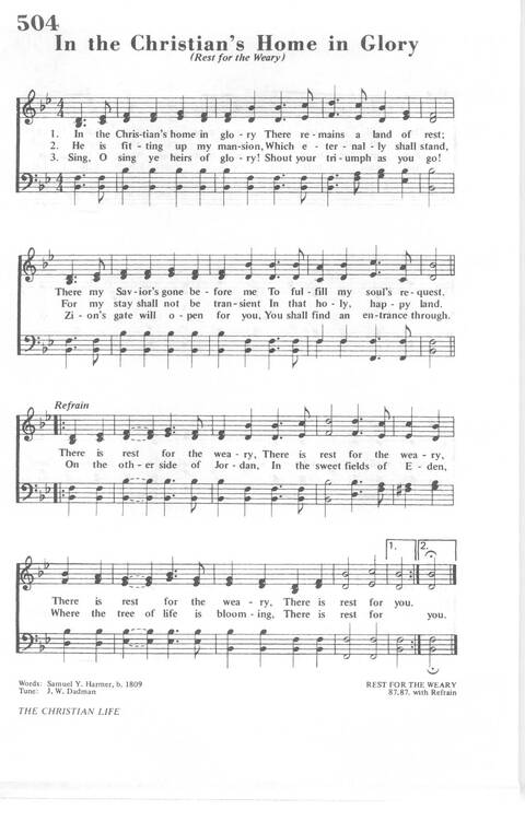 African Methodist Episcopal Church Hymnal page 561