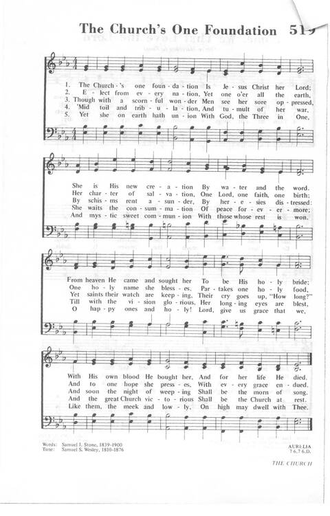 African Methodist Episcopal Church Hymnal page 576