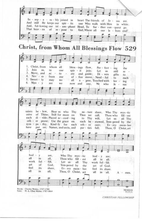 African Methodist Episcopal Church Hymnal page 586
