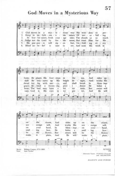 African Methodist Episcopal Church Hymnal page 59