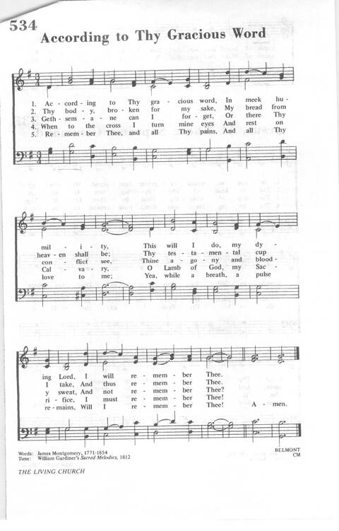African Methodist Episcopal Church Hymnal page 591
