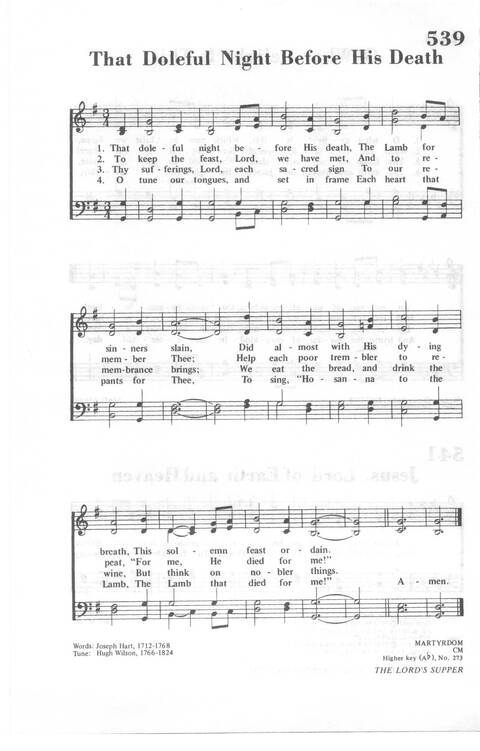 African Methodist Episcopal Church Hymnal page 596