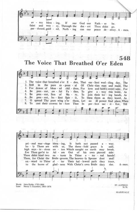 African Methodist Episcopal Church Hymnal page 606