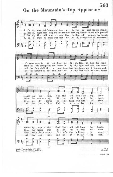 African Methodist Episcopal Church Hymnal page 622