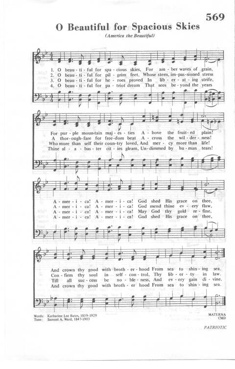 African Methodist Episcopal Church Hymnal page 628