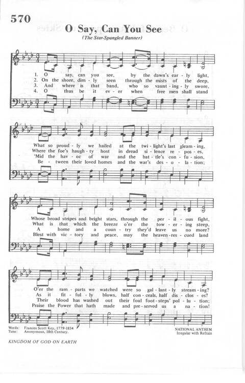 African Methodist Episcopal Church Hymnal page 629