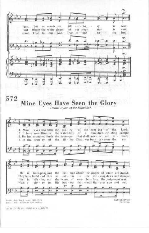 African Methodist Episcopal Church Hymnal page 635