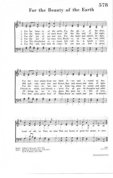 African Methodist Episcopal Church Hymnal page 642