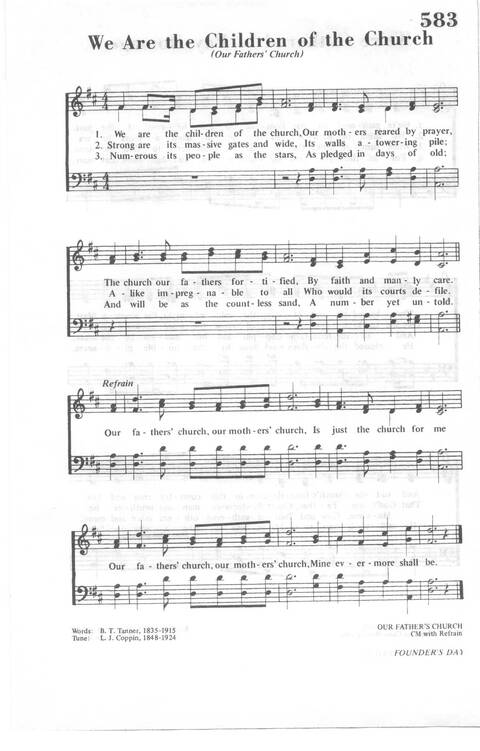 African Methodist Episcopal Church Hymnal page 648