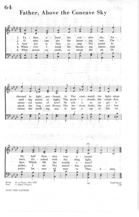African Methodist Episcopal Church Hymnal page 66