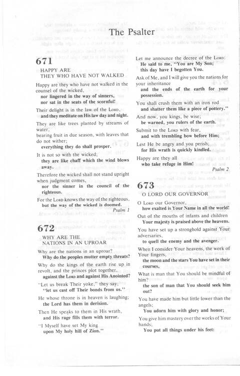 African Methodist Episcopal Church Hymnal page 716