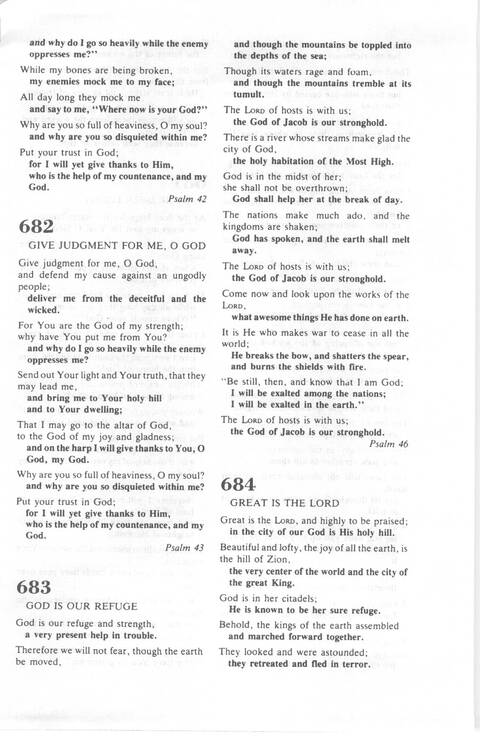 African Methodist Episcopal Church Hymnal page 721