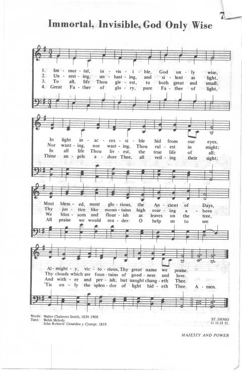 African Methodist Episcopal Church Hymnal page 73