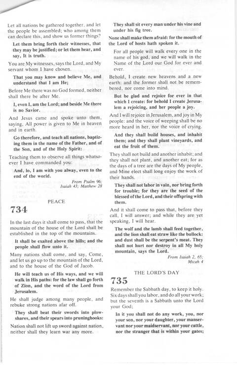 African Methodist Episcopal Church Hymnal page 743