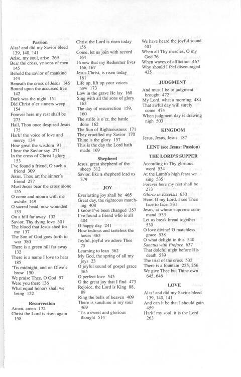 African Methodist Episcopal Church Hymnal page 835