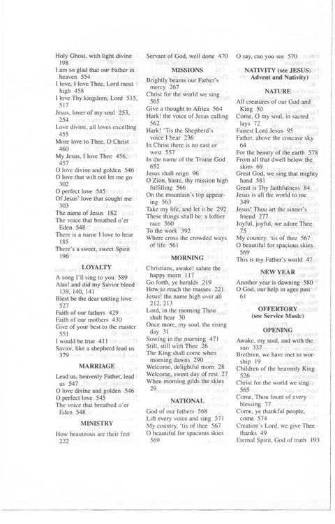 African Methodist Episcopal Church Hymnal page 836