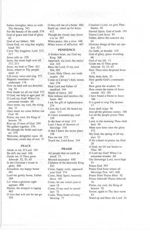 African Methodist Episcopal Church Hymnal page 837