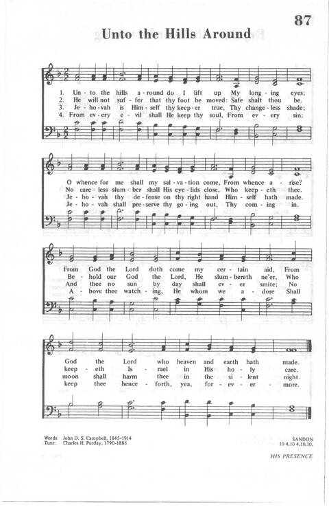 African Methodist Episcopal Church Hymnal page 89