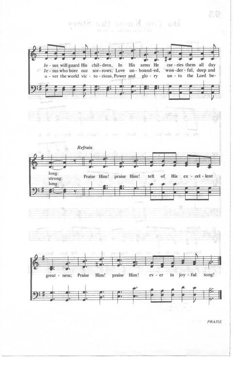 African Methodist Episcopal Church Hymnal page 95