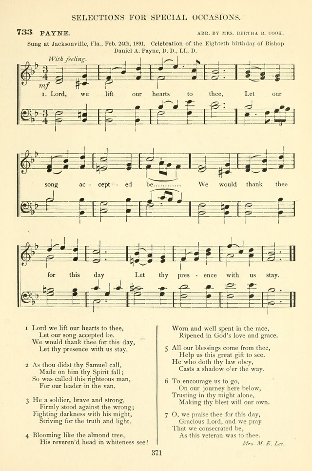 African Methodist Episcopal hymn and tune book: adapted to the doctrine and usages of the church. page 400
