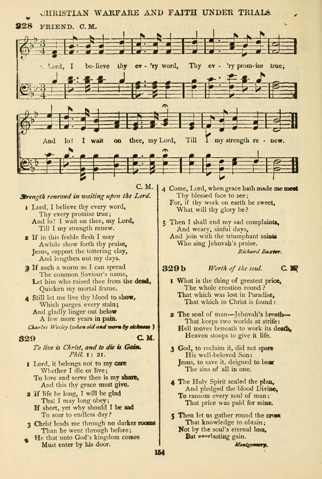 The African Methodist Episcopal Hymn and Tune Book: adapted to the doctrines and usages of the church (6th ed.) page 154