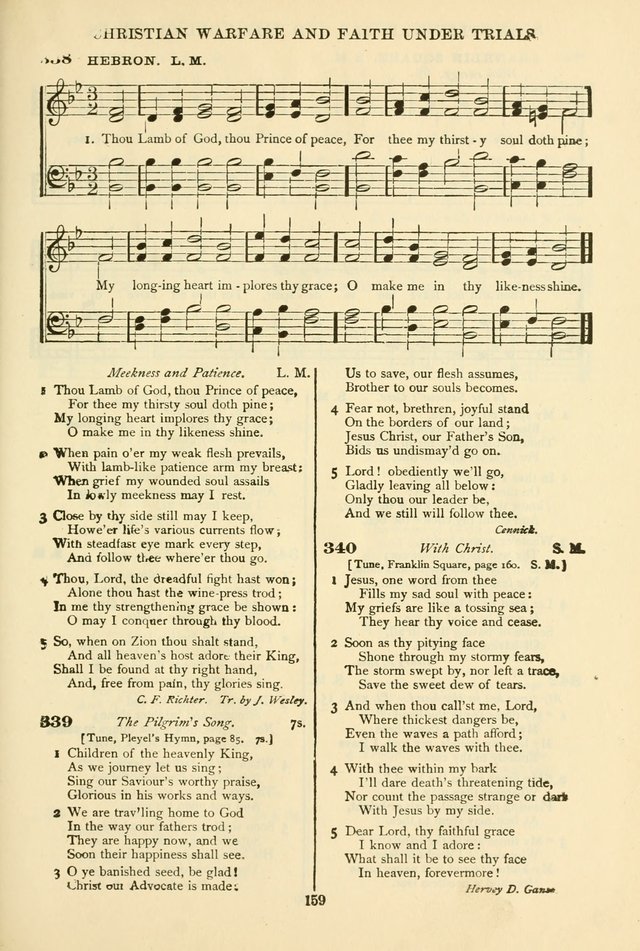 The African Methodist Episcopal Hymn and Tune Book: adapted to the doctrines and usages of the church (6th ed.) page 159