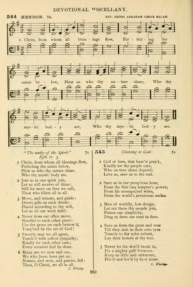 The African Methodist Episcopal Hymn and Tune Book: adapted to the doctrines and usages of the church (6th ed.) page 260