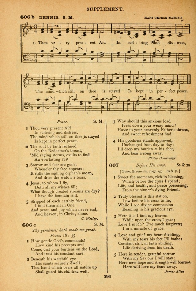 The African Methodist Episcopal Hymn and Tune Book: adapted to the doctrines and usages of the church (6th ed.) page 296