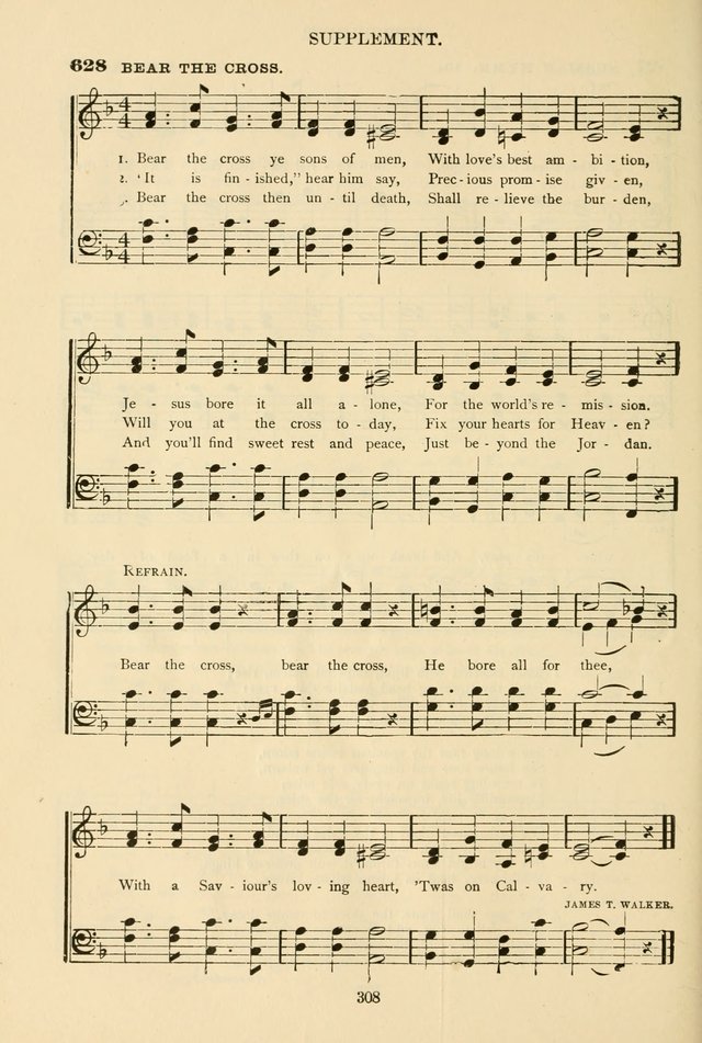 The African Methodist Episcopal Hymn and Tune Book: adapted to the doctrines and usages of the church (6th ed.) page 308