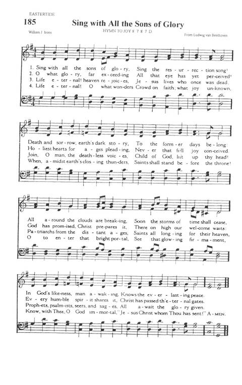 The A.M.E. Zion Hymnal: official hymnal of the African Methodist Episcopal Zion Church page 167