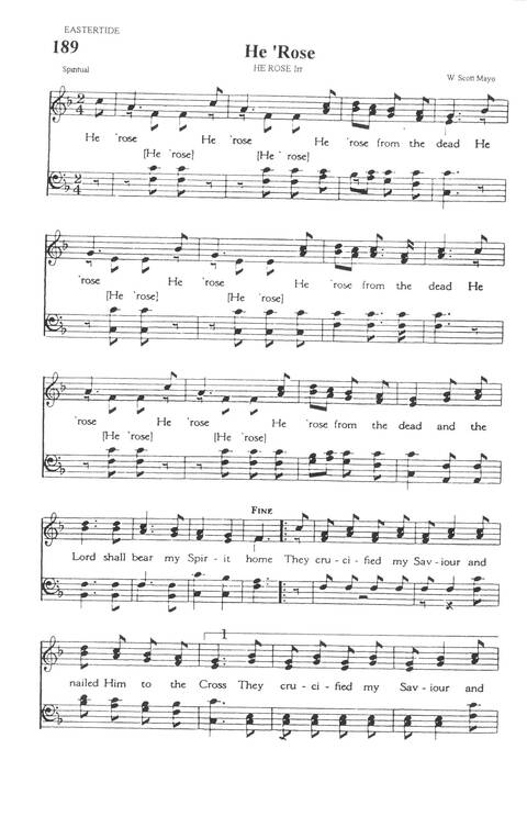 The A.M.E. Zion Hymnal: official hymnal of the African Methodist Episcopal Zion Church page 173