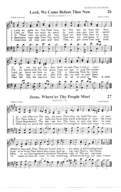 The A.M.E. Zion Hymnal: official hymnal of the African Methodist Episcopal Zion Church page 24