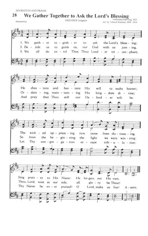 The A.M.E. Zion Hymnal: official hymnal of the African Methodist Episcopal Zion Church page 25