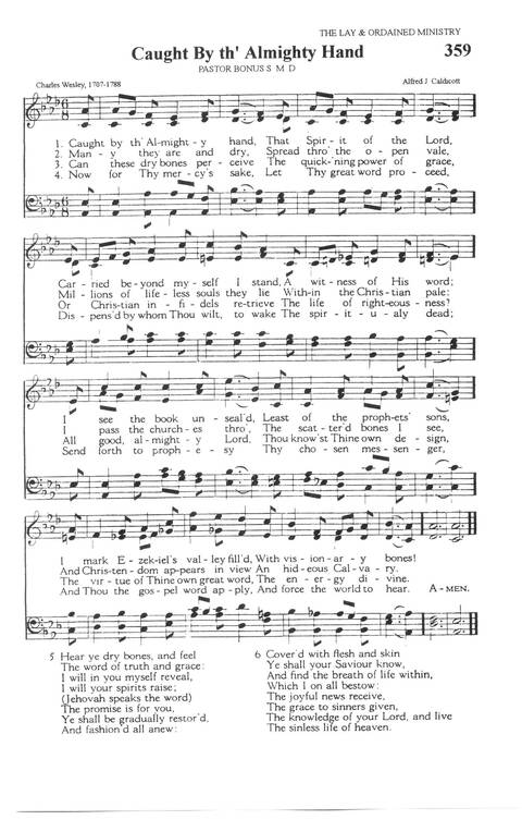 The A.M.E. Zion Hymnal: official hymnal of the African Methodist Episcopal Zion Church page 322