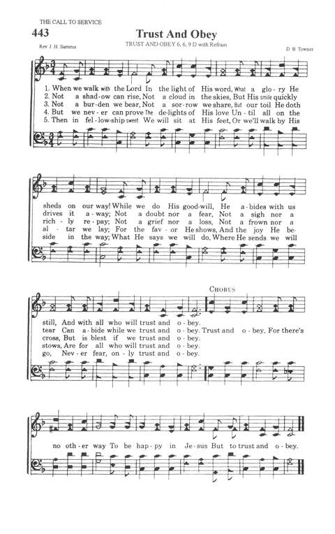 The A.M.E. Zion Hymnal: official hymnal of the African Methodist Episcopal Zion Church page 393