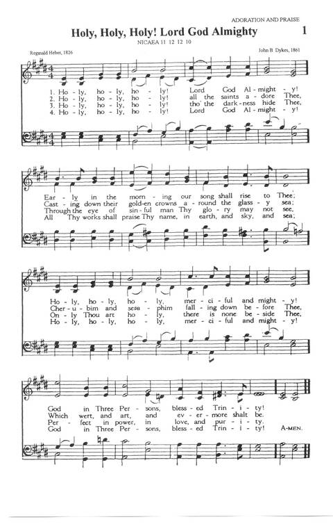 The A.M.E. Zion Hymnal: official hymnal of the African Methodist Episcopal Zion Church page 4