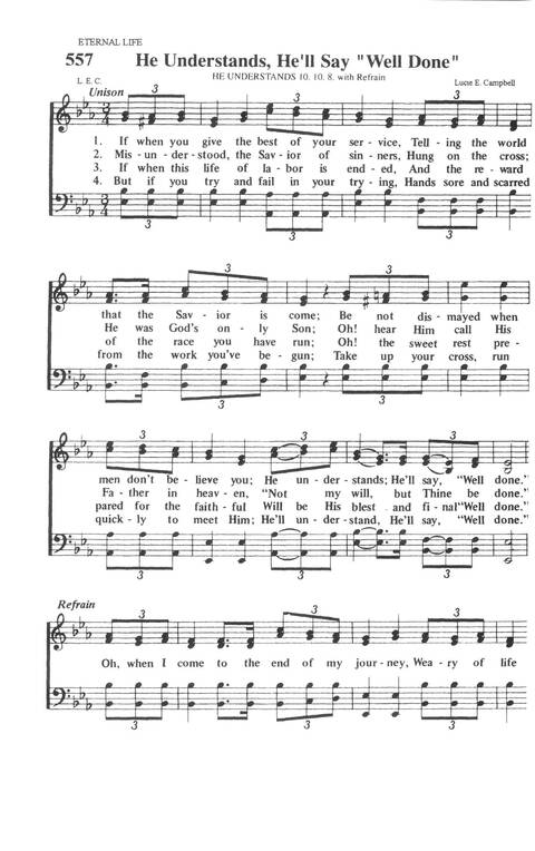 The A.M.E. Zion Hymnal: official hymnal of the African Methodist Episcopal Zion Church page 495