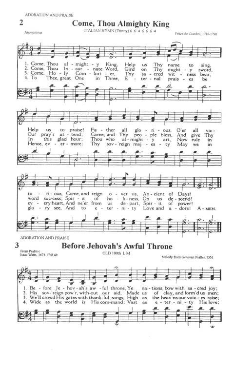 The A.M.E. Zion Hymnal: official hymnal of the African Methodist Episcopal Zion Church page 5