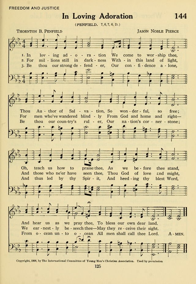 The Army and Navy Hymnal page 125