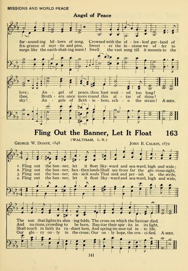 The Army and Navy Hymnal page 141