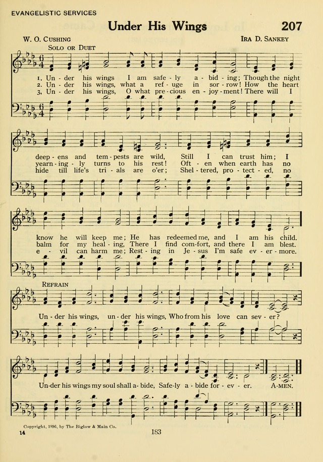 The Army and Navy Hymnal page 183