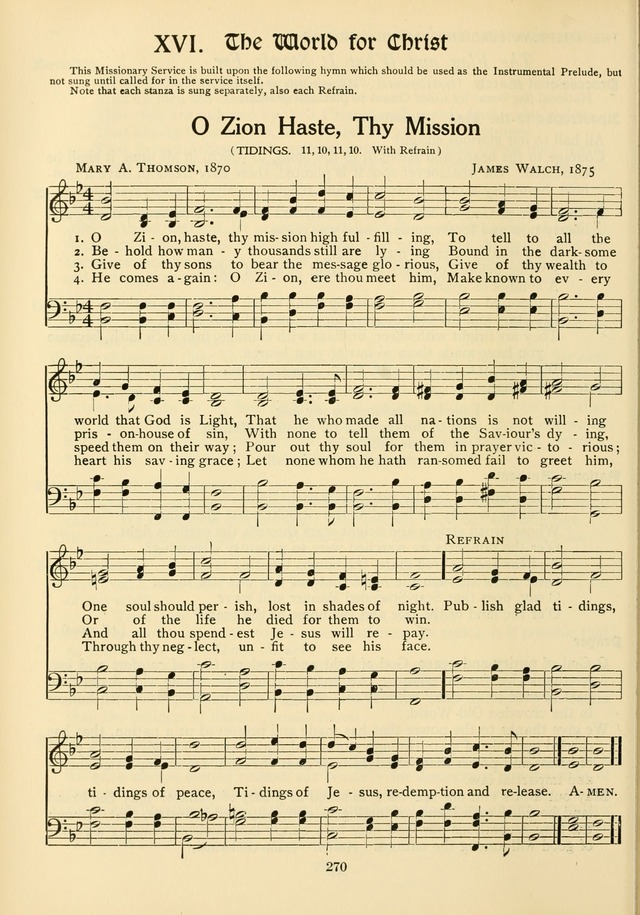 The Army and Navy Hymnal page 270