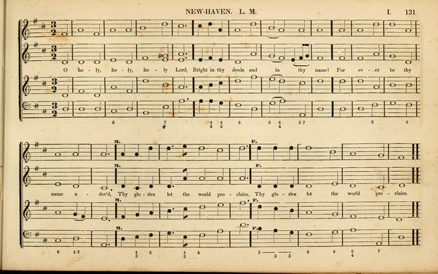 American Psalmody: a collection of sacred music, comprising a great variety of psalm, and hymn tunes, set-pieces, anthems and chants, arranged with a figured bass for the organ...(3rd ed.) page 128