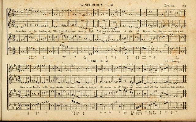 American Psalmody: a collection of sacred music, comprising a great variety of psalm, and hymn tunes, set-pieces, anthems and chants, arranged with a figured bass for the organ...(3rd ed.) page 138