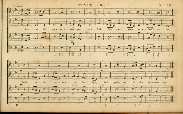 American Psalmody: a collection of sacred music, comprising a great variety of psalm, and hymn tunes, set-pieces, anthems and chants, arranged with a figured bass for the organ...(3rd ed.) page 150