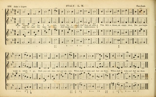 American Psalmody: a collection of sacred music, comprising a great variety of psalm, and hymn tunes, set-pieces, anthems and chants, arranged with a figured bass for the organ...(3rd ed.) page 161
