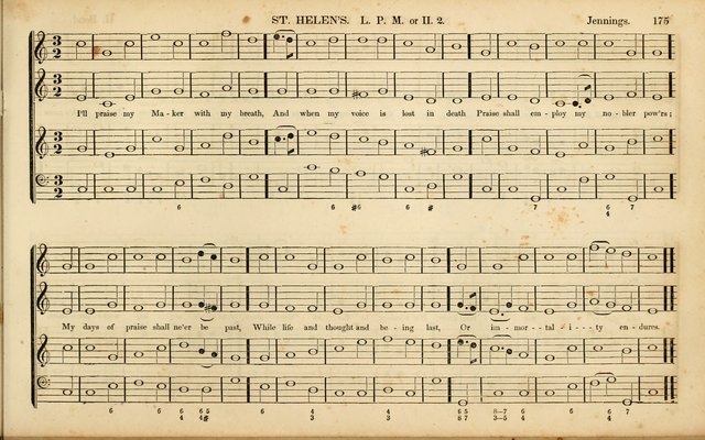 American Psalmody: a collection of sacred music, comprising a great variety of psalm, and hymn tunes, set-pieces, anthems and chants, arranged with a figured bass for the organ...(3rd ed.) page 172