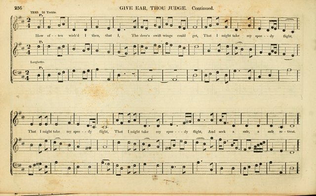 American Psalmody: a collection of sacred music, comprising a great variety of psalm, and hymn tunes, set-pieces, anthems and chants, arranged with a figured bass for the organ...(3rd ed.) page 253