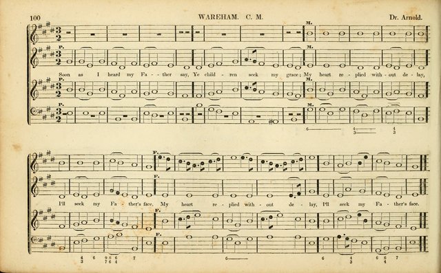 American Psalmody: a collection of sacred music, comprising a great variety of psalm, and hymn tunes, set-pieces, anthems and chants, arranged with a figured bass for the organ...(3rd ed.) page 97